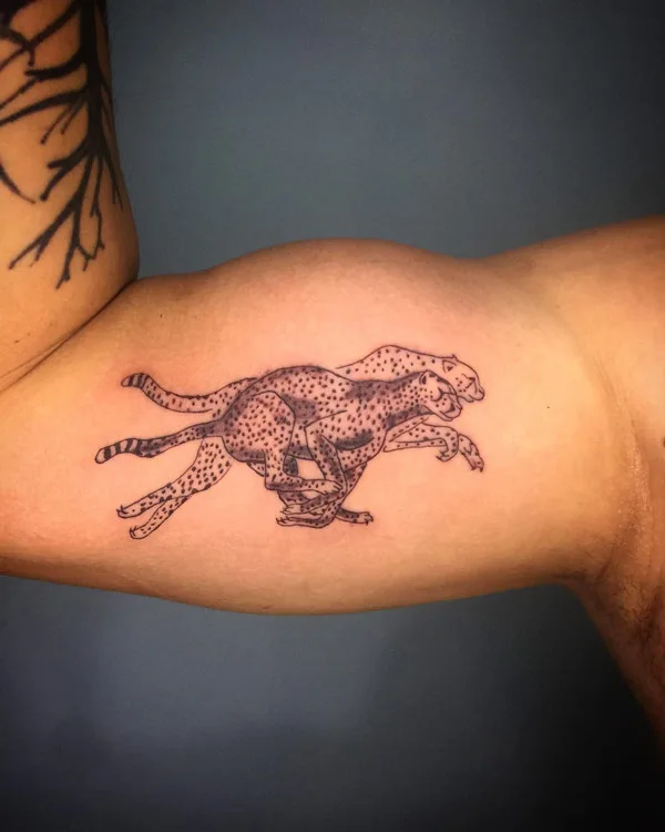 Cheetah tattoo 70