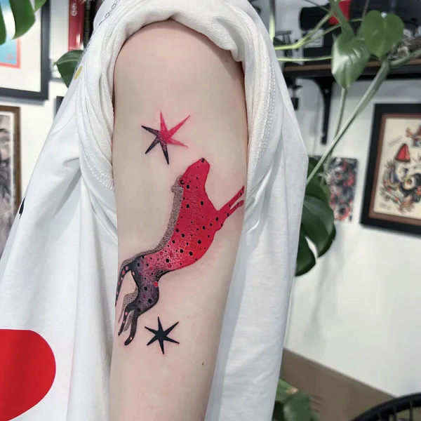 Cheetah tattoo 71