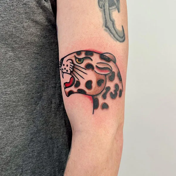 Cheetah tattoo 76