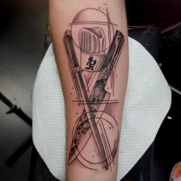 Chef hatchet man tattoo