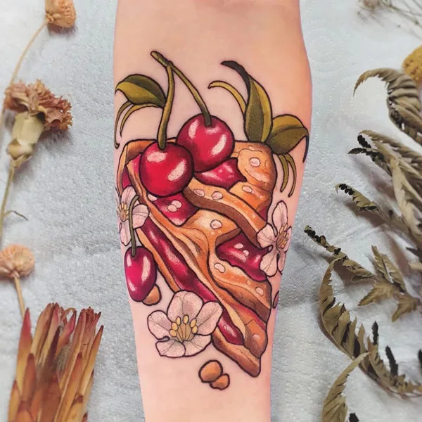 Cherry Pie Tattoo 1