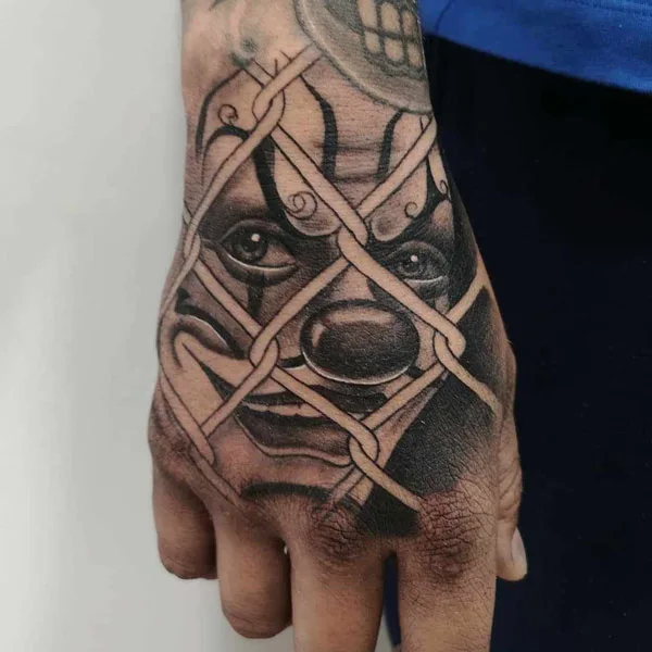 Cholo Clown Tattoo 1