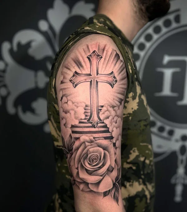 Christian Arm Tattoo 1