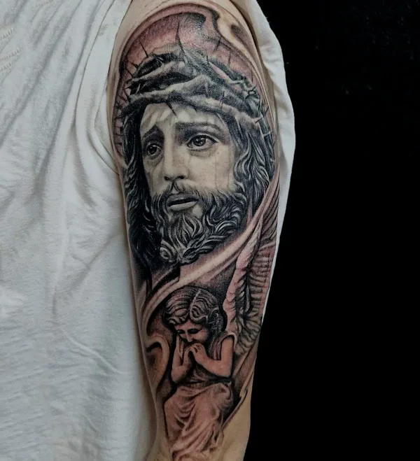 Christian Arm Tattoo 2