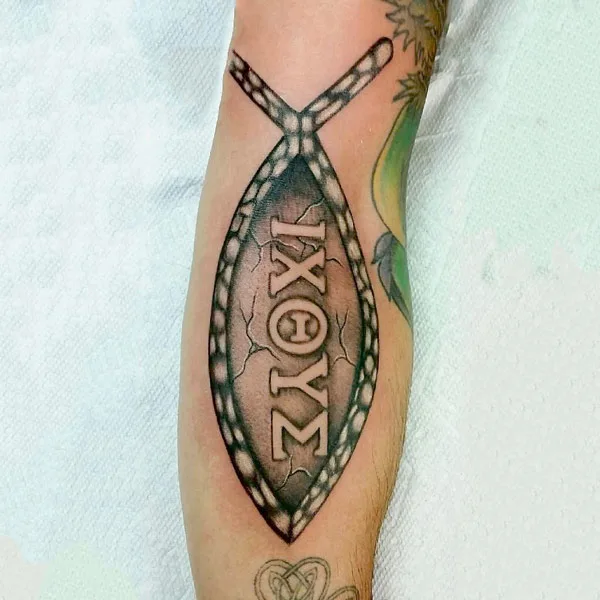 Christian Fish Tattoo 1