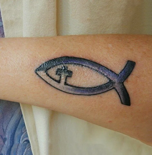 Christian Fish Tattoo 3