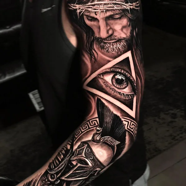 Christian Sleeve Tattoo 2