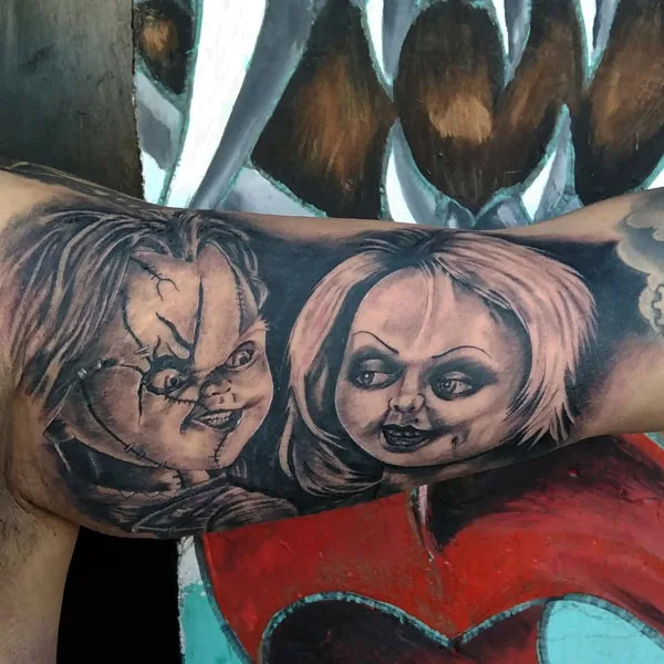 Chucky tattoo 11