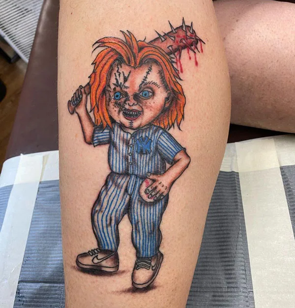 Chucky tattoo 13