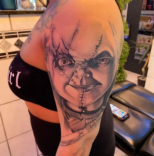 Chucky tattoo 17
