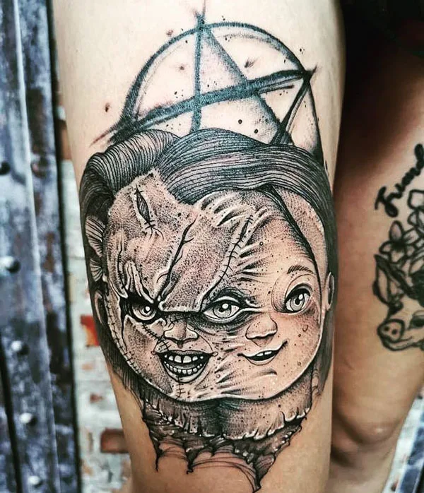 Chucky tattoo 2