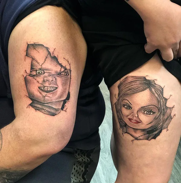 Chucky tattoo 22
