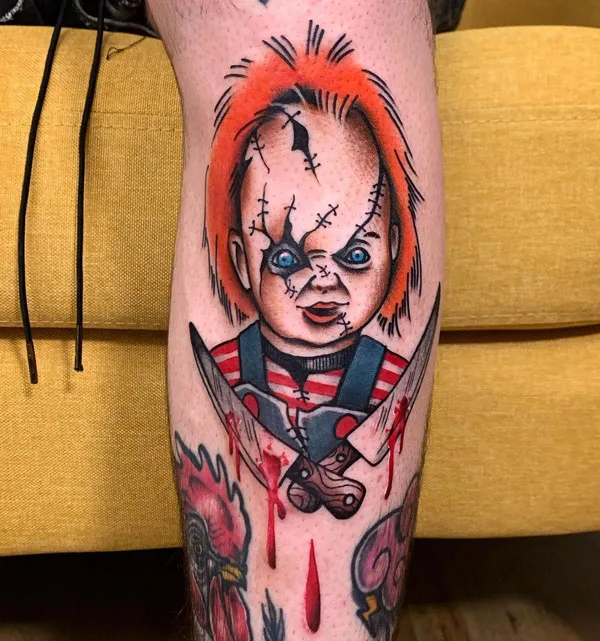 Chucky tattoo 24
