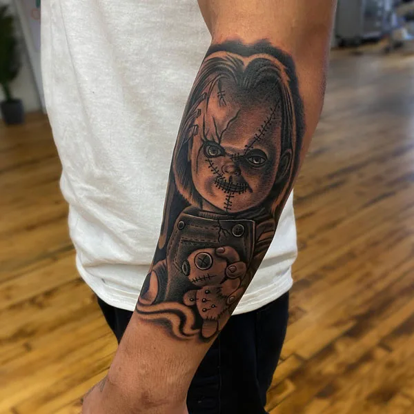 Chucky tattoo 26