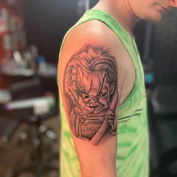 Chucky tattoo 28