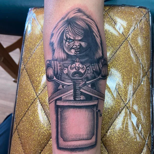 Chucky tattoo 29