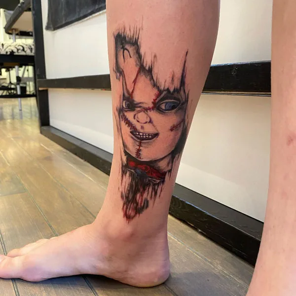 Chucky tattoo 30