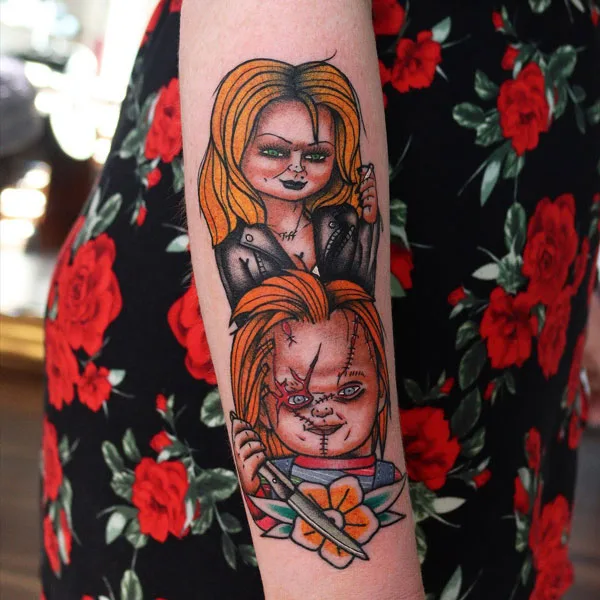 Chucky tattoo 32