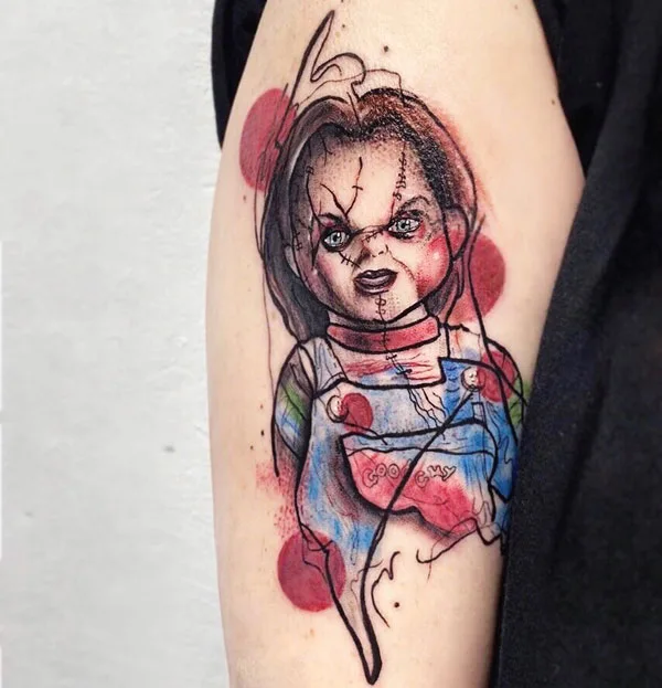Chucky tattoo 33