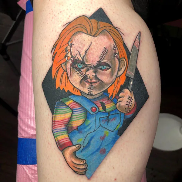 Chucky tattoo 34