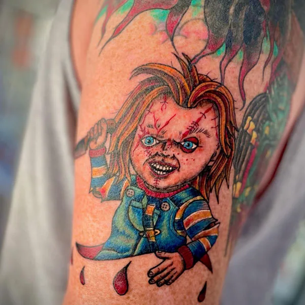 Chucky tattoo 35
