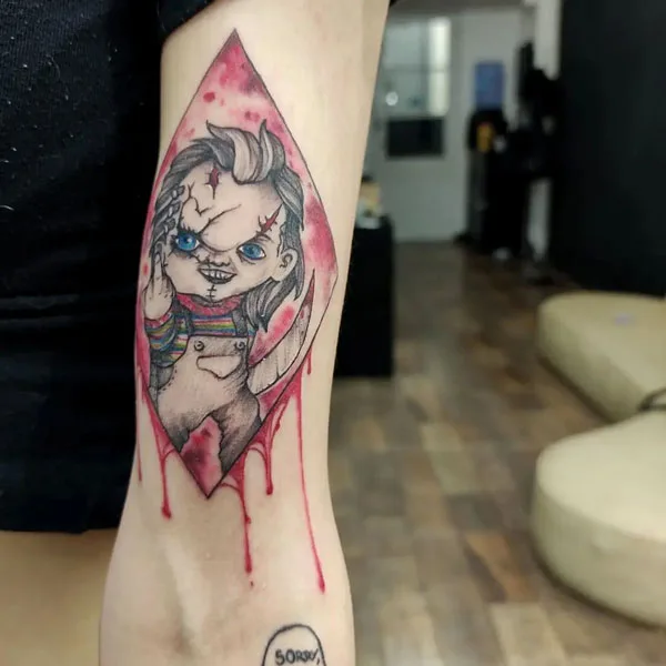Chucky tattoo 38
