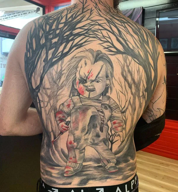 Chucky tattoo 39
