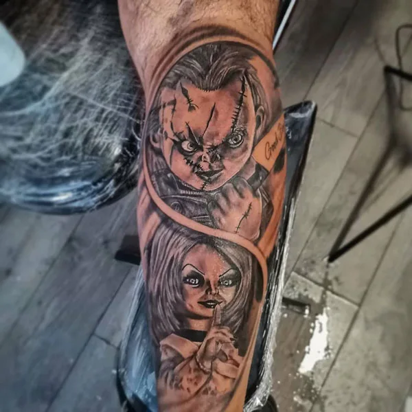 Chucky tattoo 4