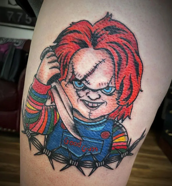 Chucky tattoo 40