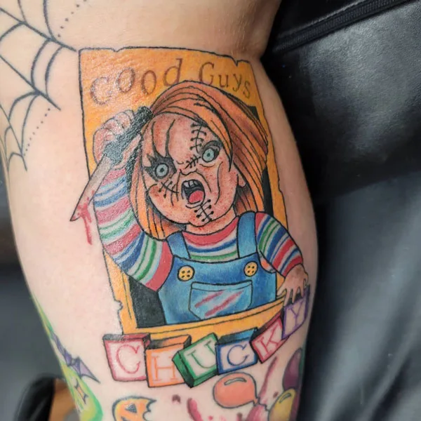 Chucky tattoo 42