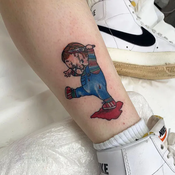 Chucky tattoo 49