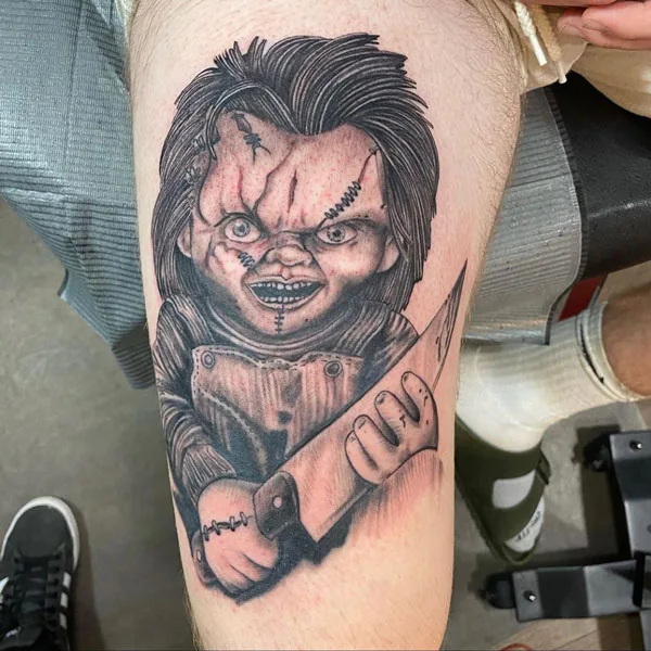Chucky tattoo 5