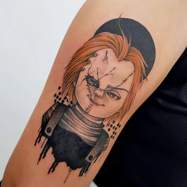 Chucky tattoo 6