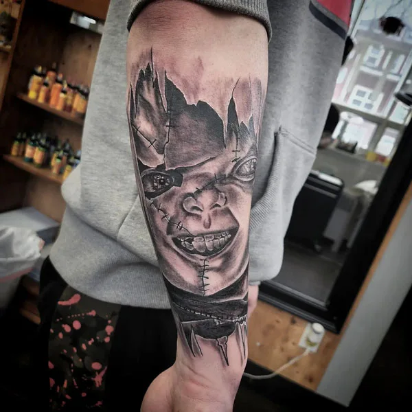 Chucky tattoo 66