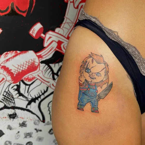 Chucky tattoo 68