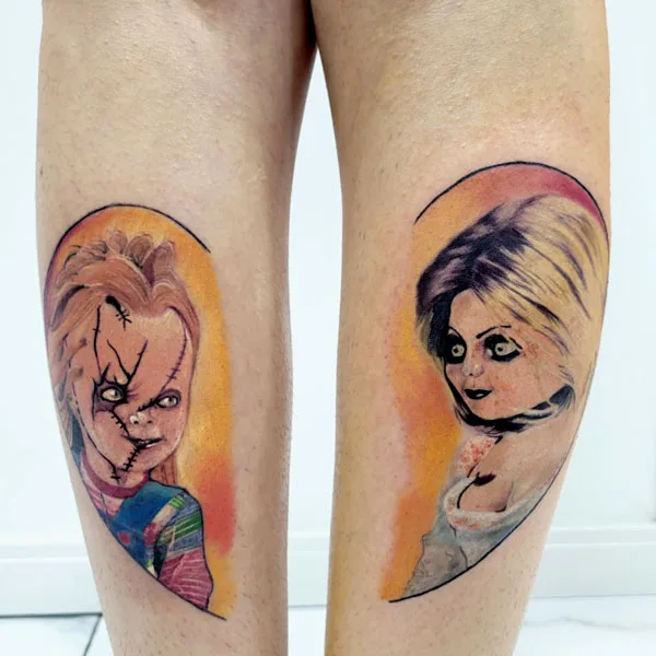 Chucky tattoo 70