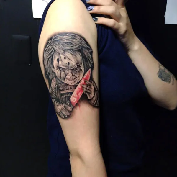 Chucky tattoo 72