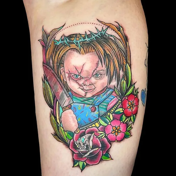 Chucky tattoo 73