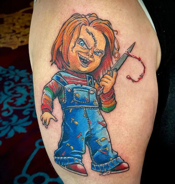 Chucky tattoo 75