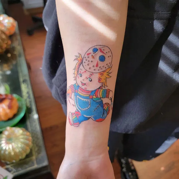 Chucky tattoo 78