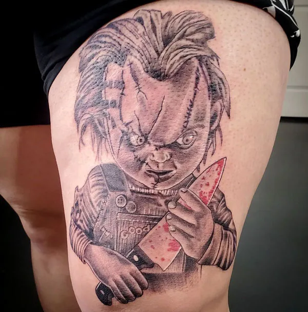 Chucky tattoo 83