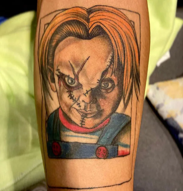 Chucky tattoo 85
