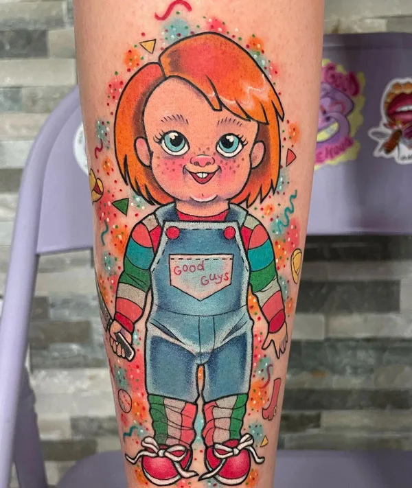 Chucky tattoo 92