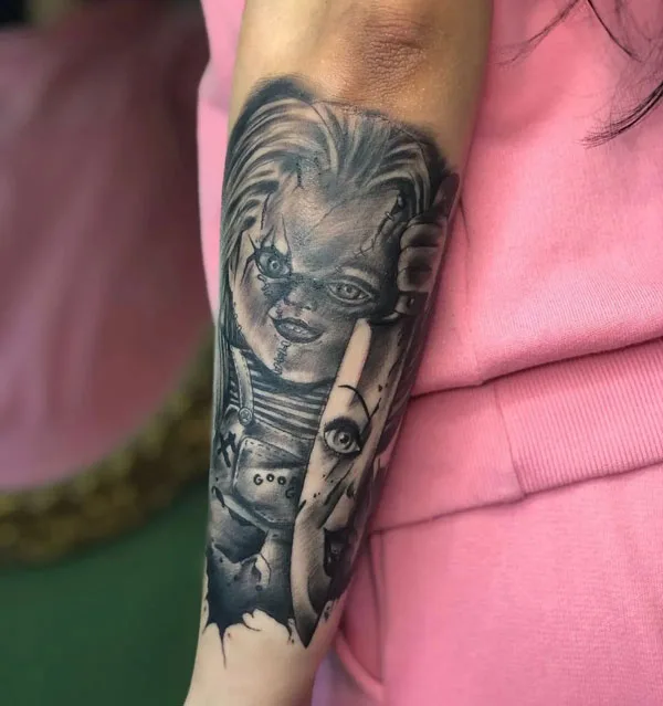 Chucky tattoo 95