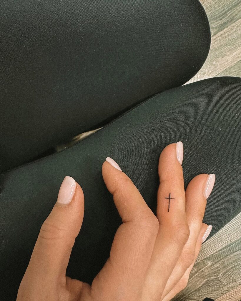 Classy Side Middle Finger Tattoo Timeless Female Expression