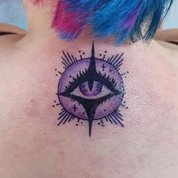 Clown Eye Tattoo