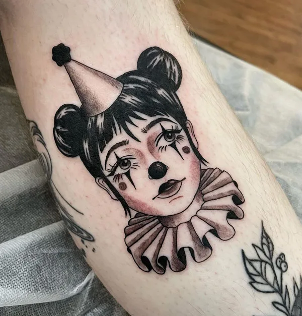 Clown Girl Tattoo 3