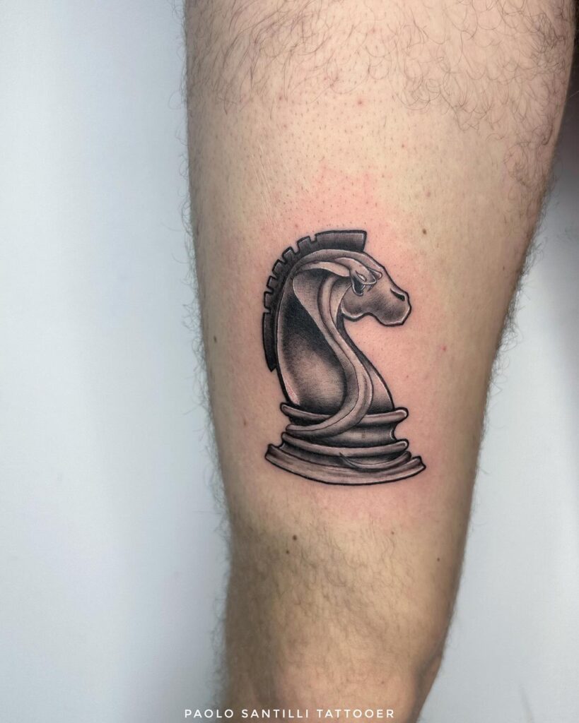Cobra Above the Knee with an Elegant, Rotating Tongue: Chessboard Warriors