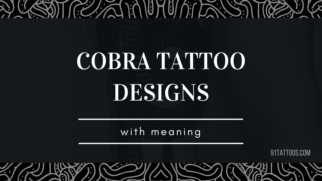 Cobra Tattoo Designs: Unleashing Serpent Inspired Artistry
