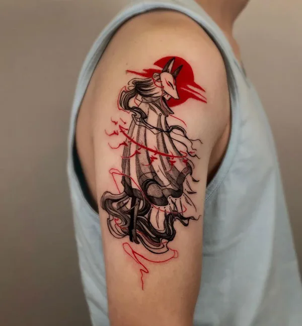 Cool anime tattoo